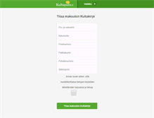 Tablet Screenshot of kultapiste.fi